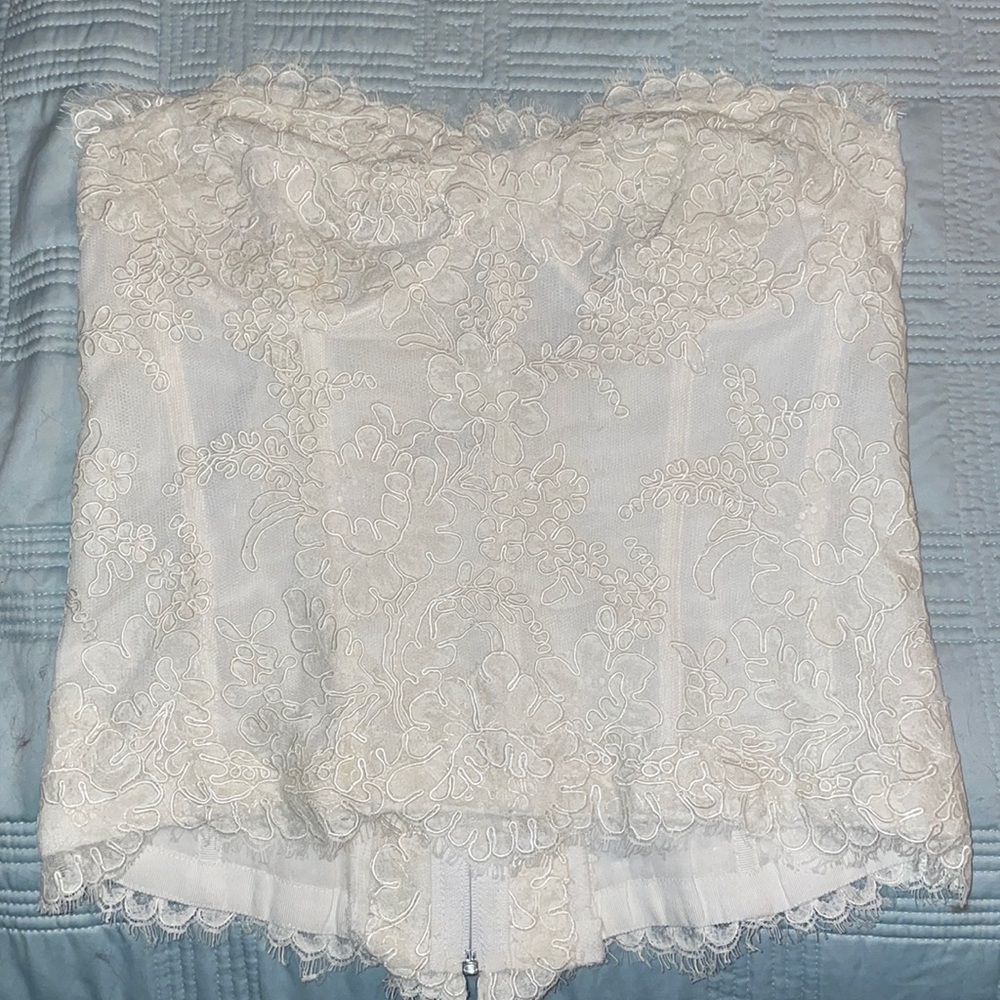 Preworn Monique Lhullier Augustine corset